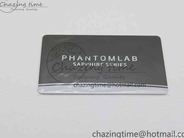 MiroTime 0123 Submariner Phantomlab Transparent KZF Best Edition Blue Fruit Dial on White Rubber Strap VR Classic 2563